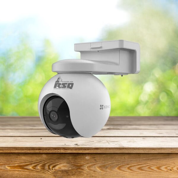 Cámara de Seguridad IP PTZ Inalámbrica con Panel Solar para Exteriores – Visión 360° y Detección Inteligente - Imagen 2