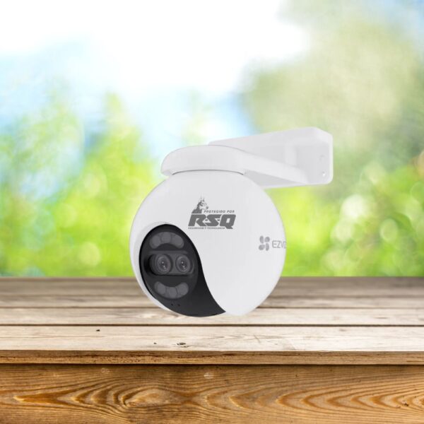 Cámara de Seguridad Inteligente con Zoom Óptico y Visión 360° para Exteriores - Imagen 2