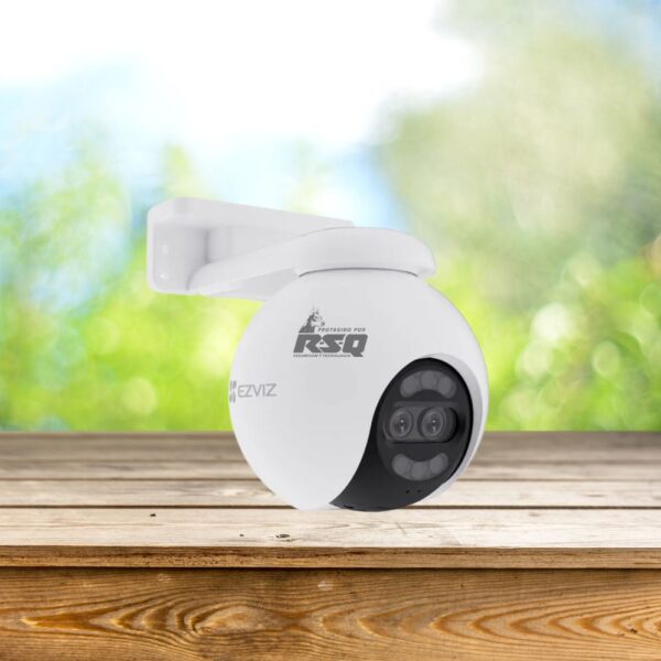 Cámara de Seguridad Inteligente con Zoom Óptico y Visión 360° para Exteriores - Imagen 3
