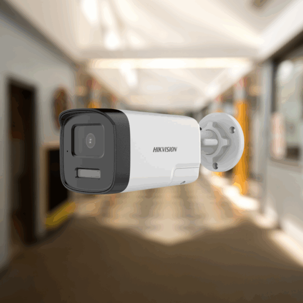 Cámara Bullet HD 1080p para Exteriores con Visión Nocturna c/ Audio 2 Vías y Sirena - Imagen 2