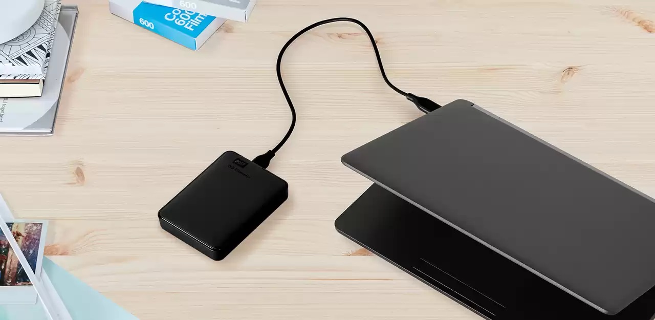 WD ELEMENTS Almacenamiento portátil WDBUZG0010BBK - Disco duro - 1 TB - Imagen 3